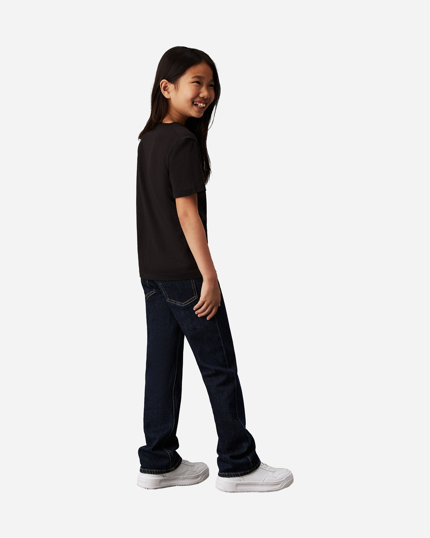 T-shirt CALVIN KLEIN JEANS MINI BADGE JR - Nero - 3 | Cisalfa Sport