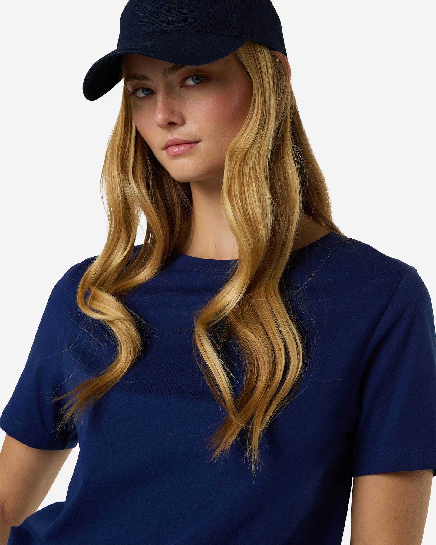 T-shirt NORTH SAILS LINEAR LOGO W - Blu - 4 | Cisalfa Sport