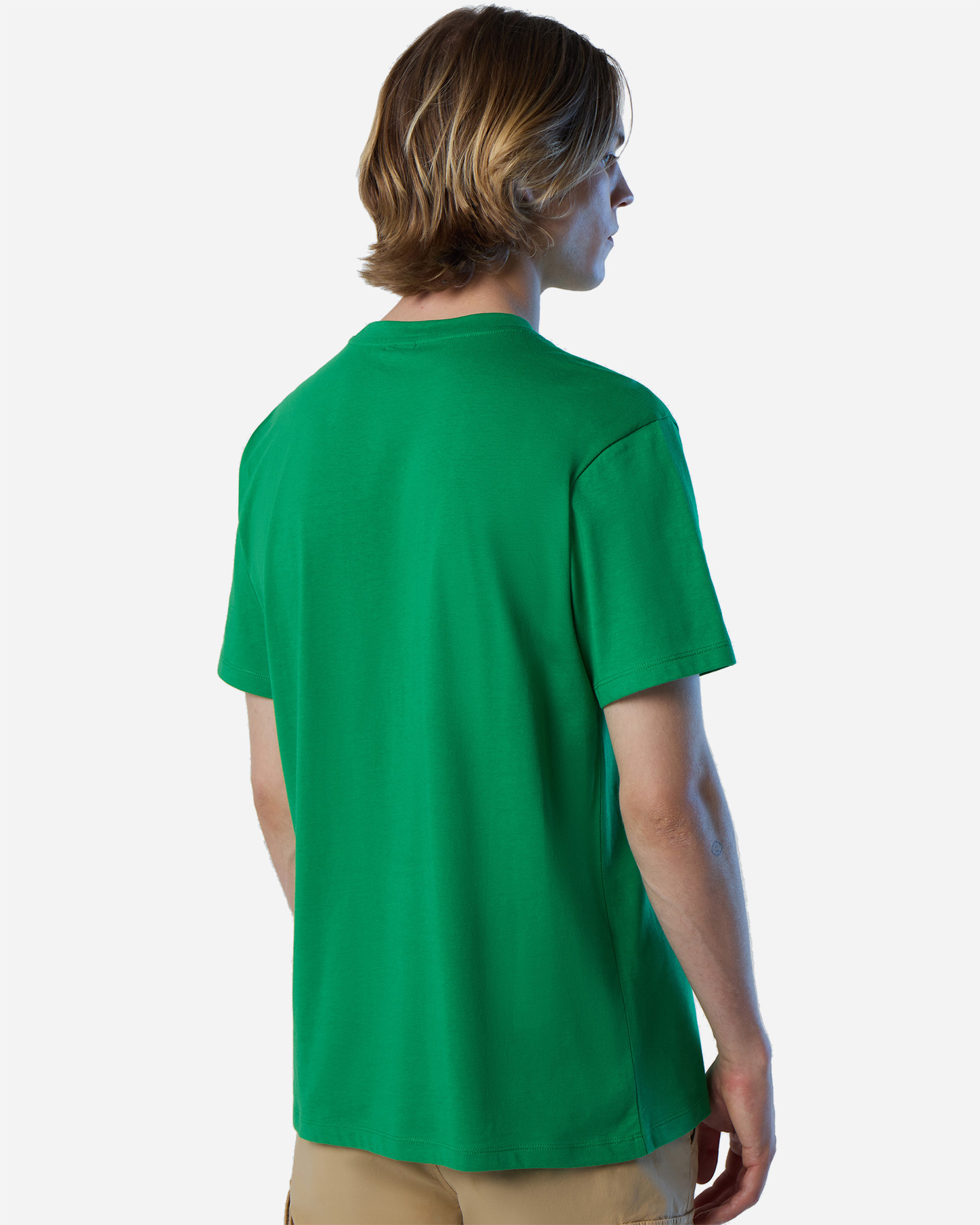 T-shirt NORTH SAILS LOGO EXTENDED M - Verde - 3 | Cisalfa Sport