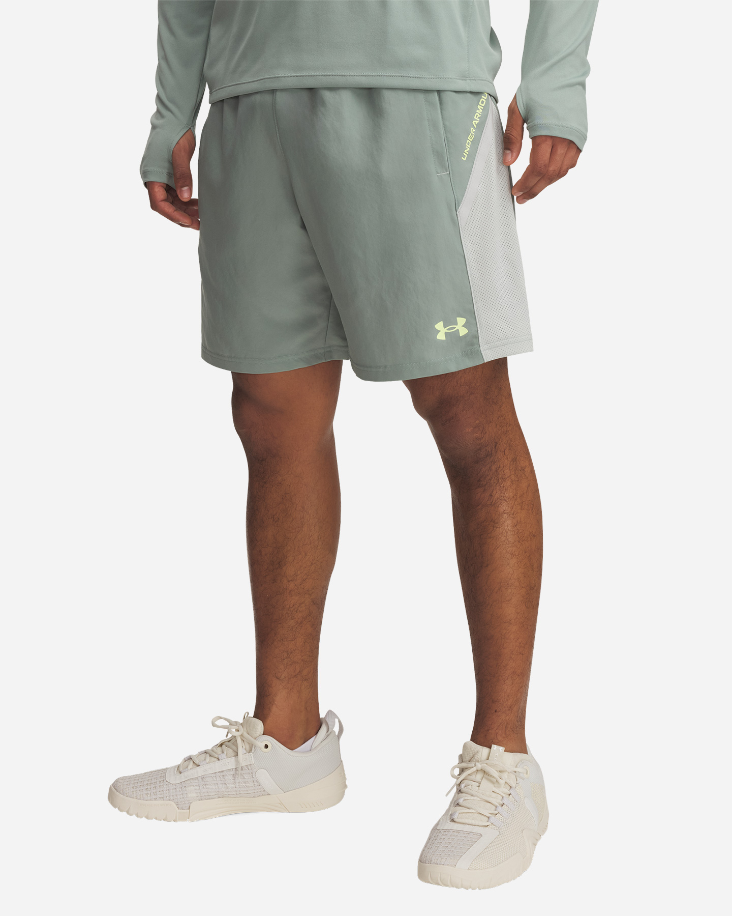 Pantalone training UNDER ARMOUR TECH UTILITY M - Verde - 0 | Cisalfa Sport