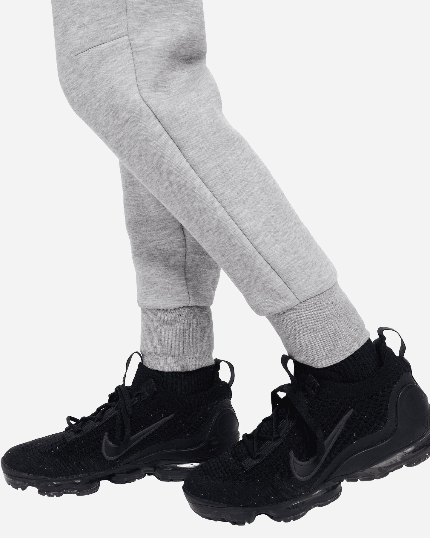 Pantalone NIKE TECH FLEECE 2 JR - Grigio - 5 | Cisalfa Sport