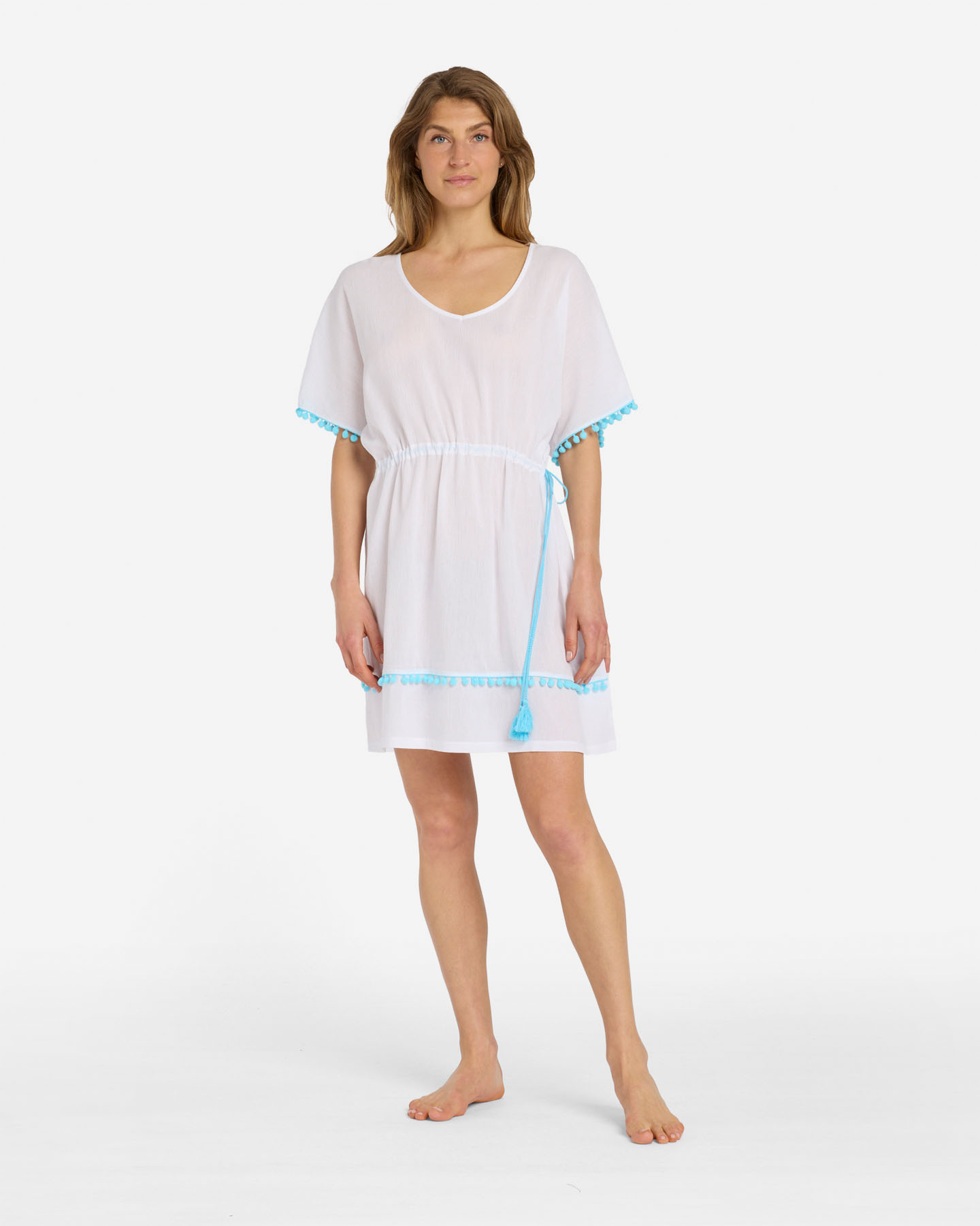 T-shirt ADMIRAL FRINGE GLOW W - Bianco - 4 | Cisalfa Sport