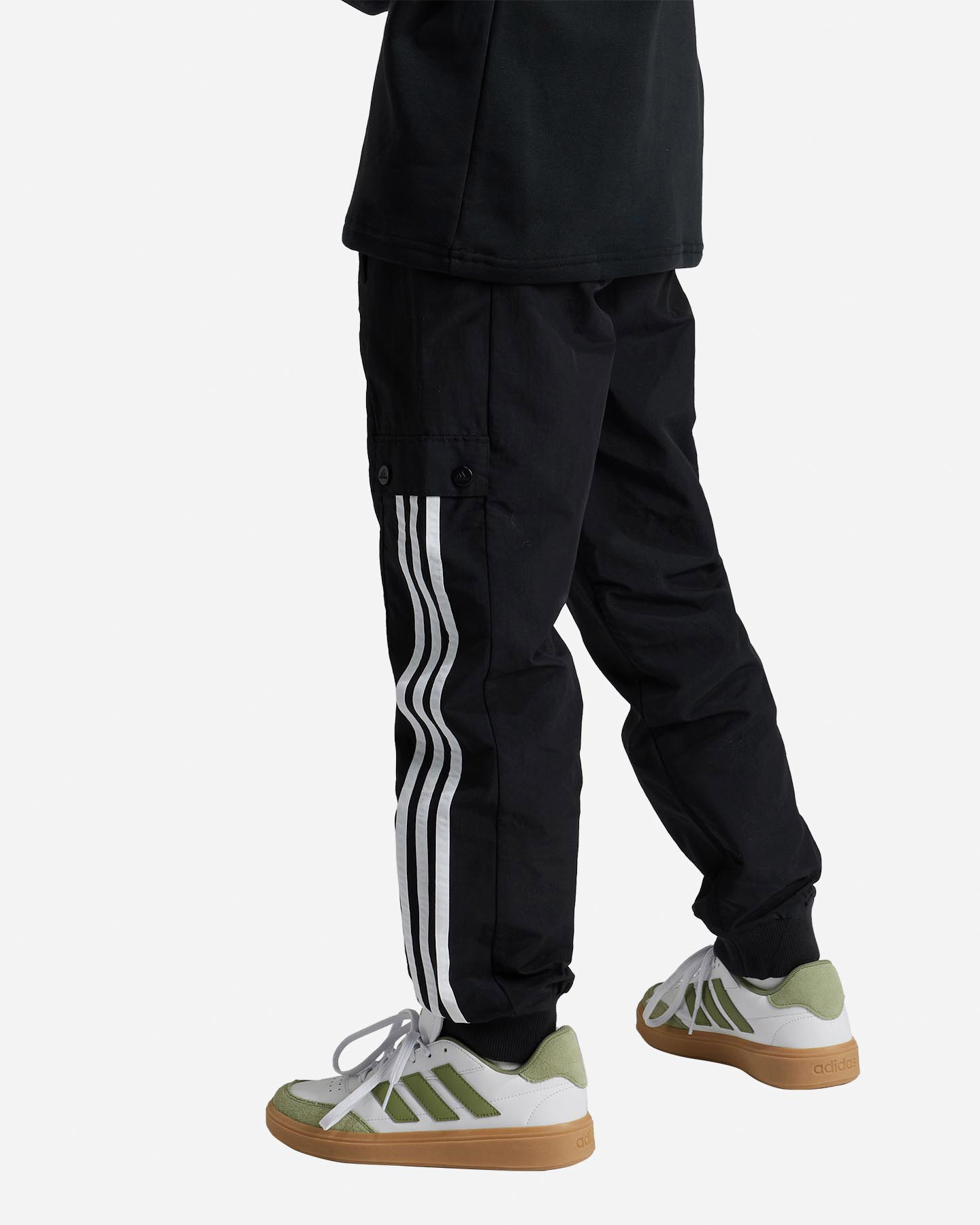 Pantalone ADIDAS STREET JAM JR - Nero - 3 | Cisalfa Sport