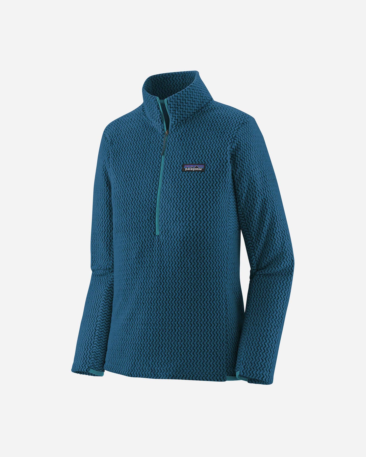 Pile PATAGONIA R1 AIR ZIP NECK W - Blu - 0 | Cisalfa Sport