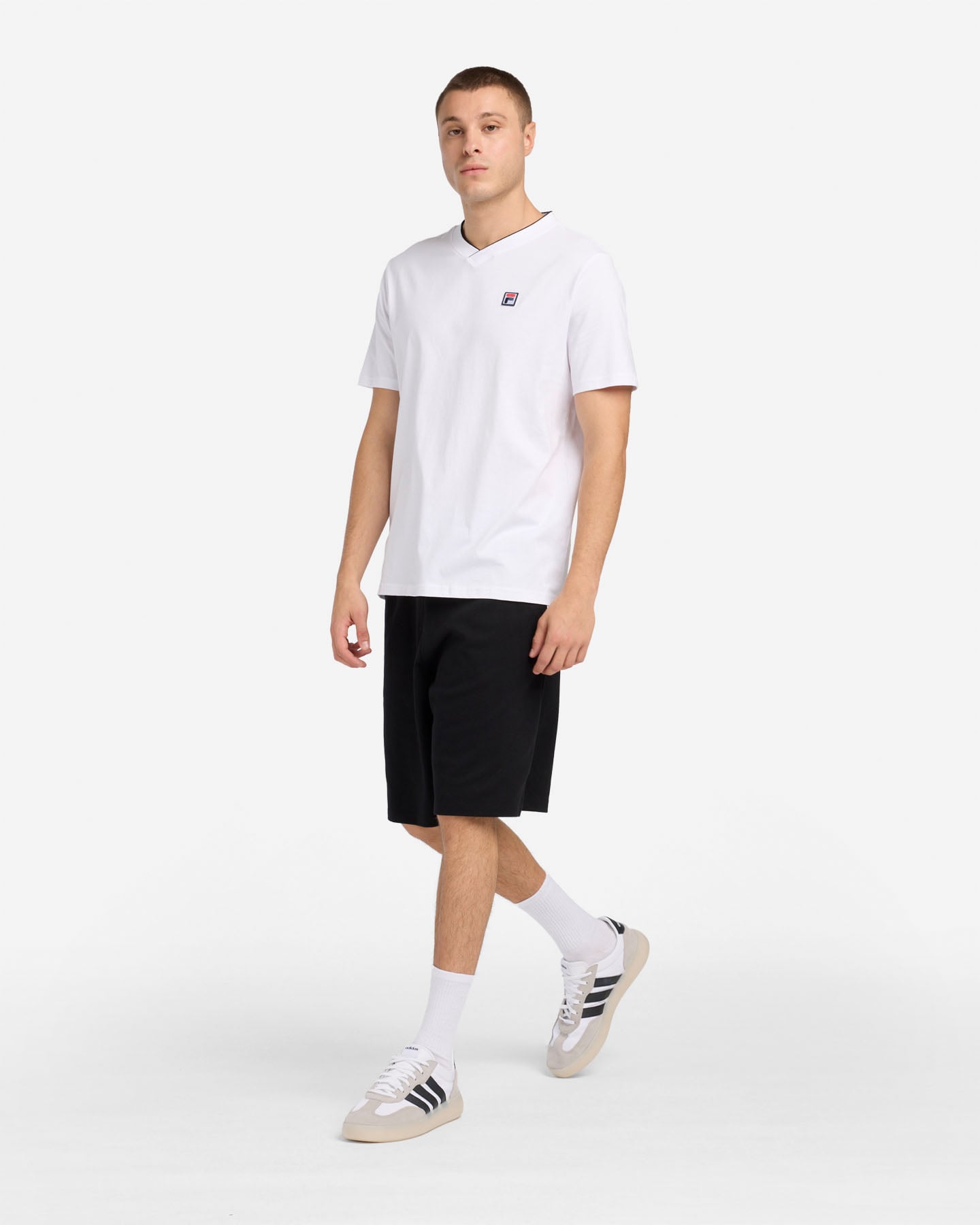 T-shirt FILA CLASSIC DYNAMISM M - Bianco - 2 | Cisalfa Sport