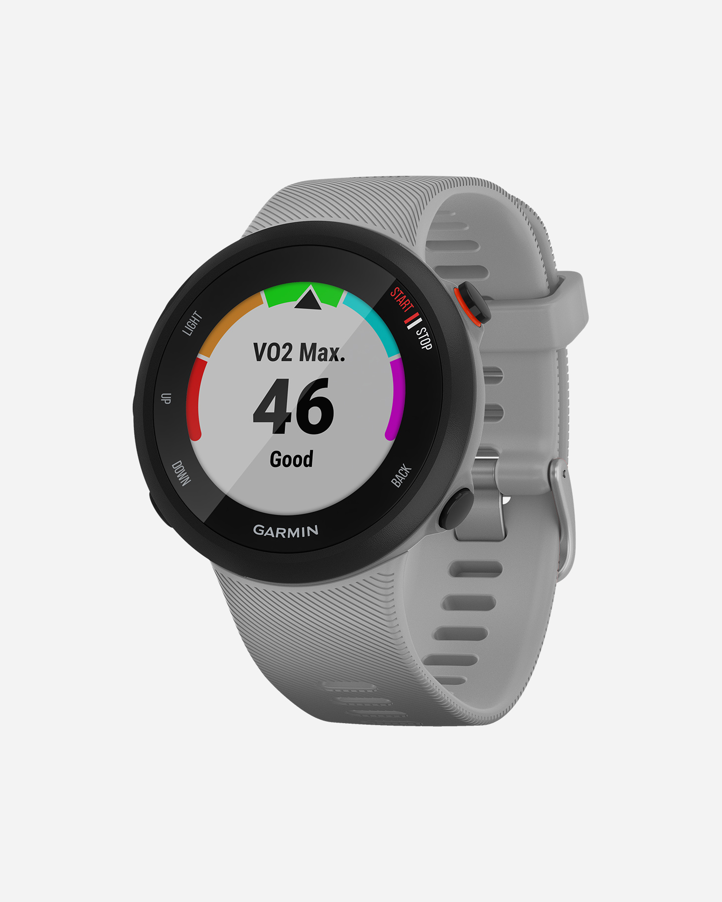 Orologio multifunzione GARMIN FORERUNNER 45 PLUS POWDER  - Grigio - 2 | Cisalfa Sport