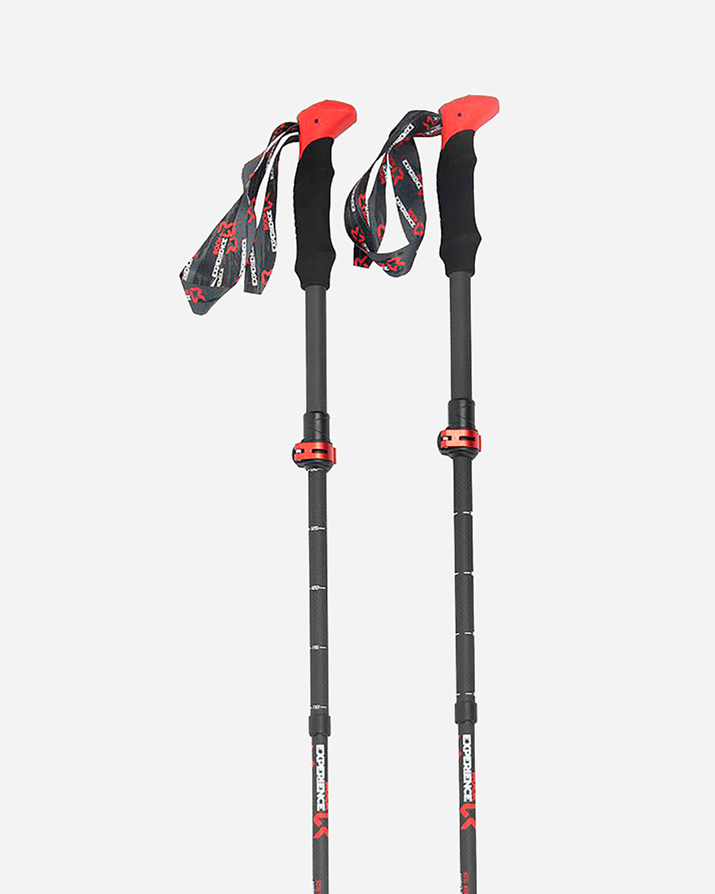 Bastoncini trekking ROCK EXPERIENCE CARBON Z LIGHT FOLDABLE - Nero - 1 | Cisalfa Sport