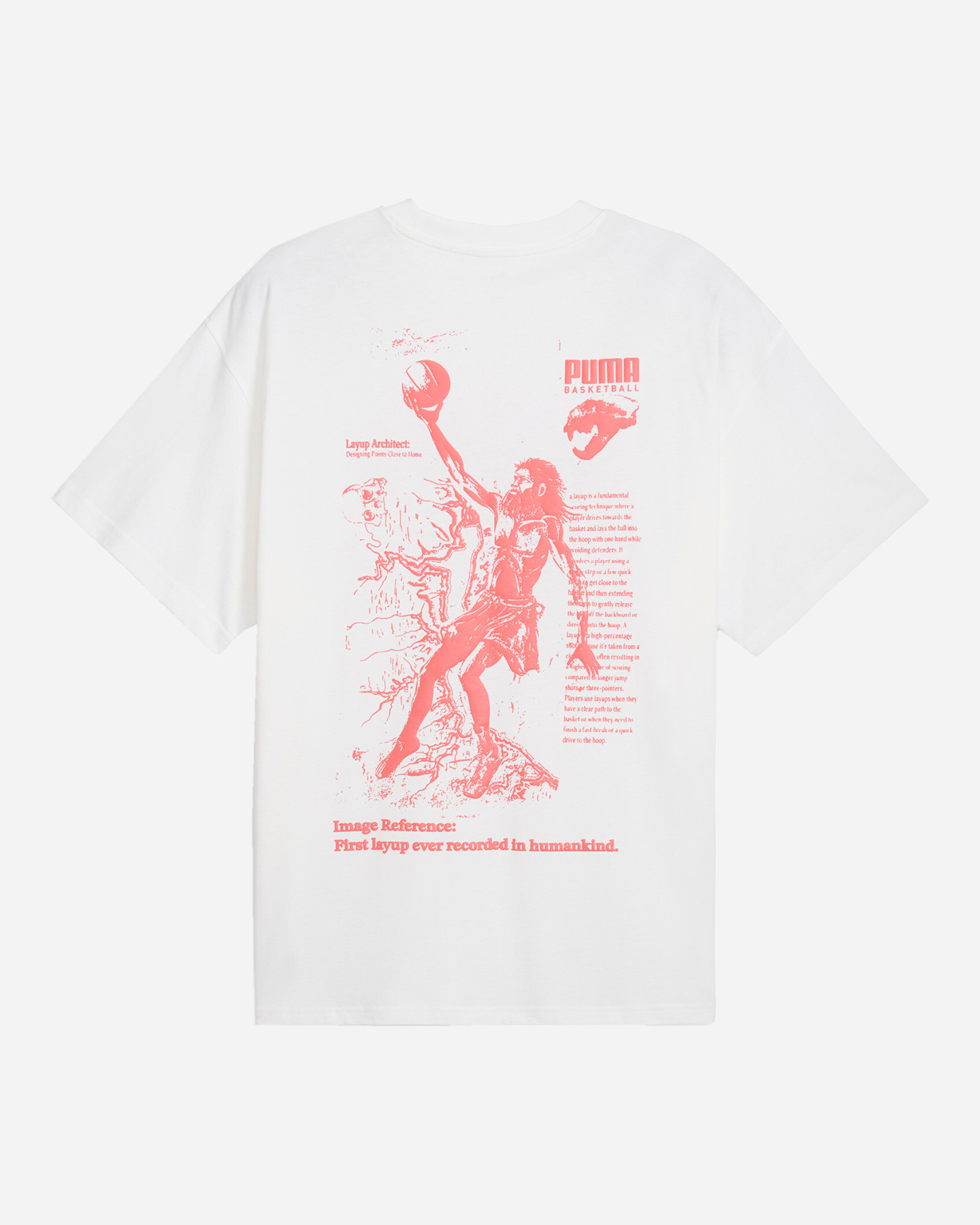 T-shirt PUMA ANCIENT ROARS PUFFPRINT M - Bianco - 1 | Cisalfa Sport