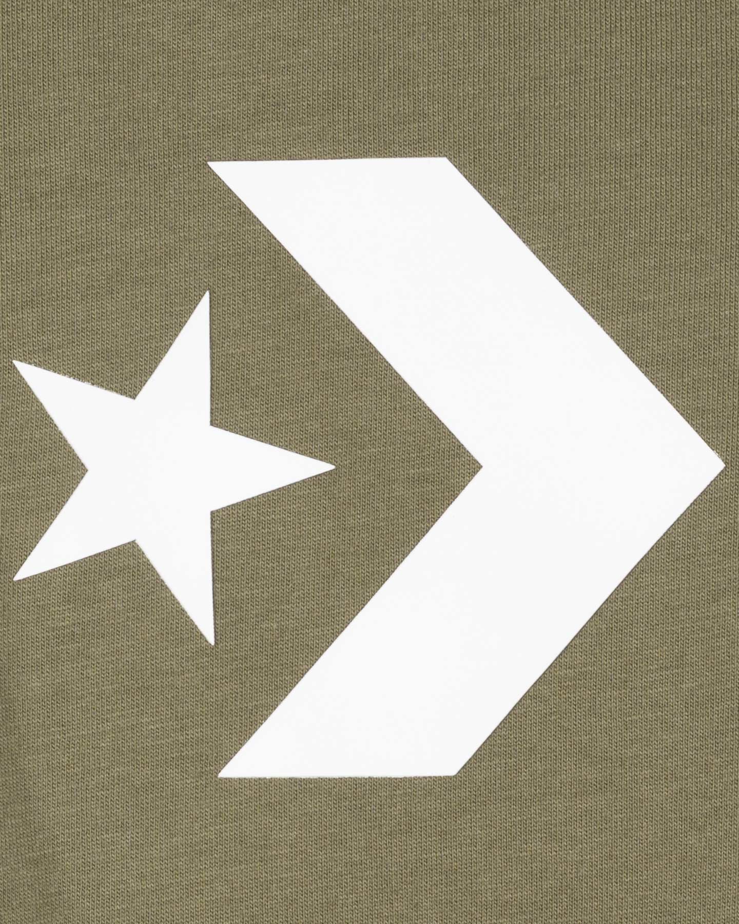 T-shirt CONVERSE STAR CHEVRON M - Verde - 2 | Cisalfa Sport