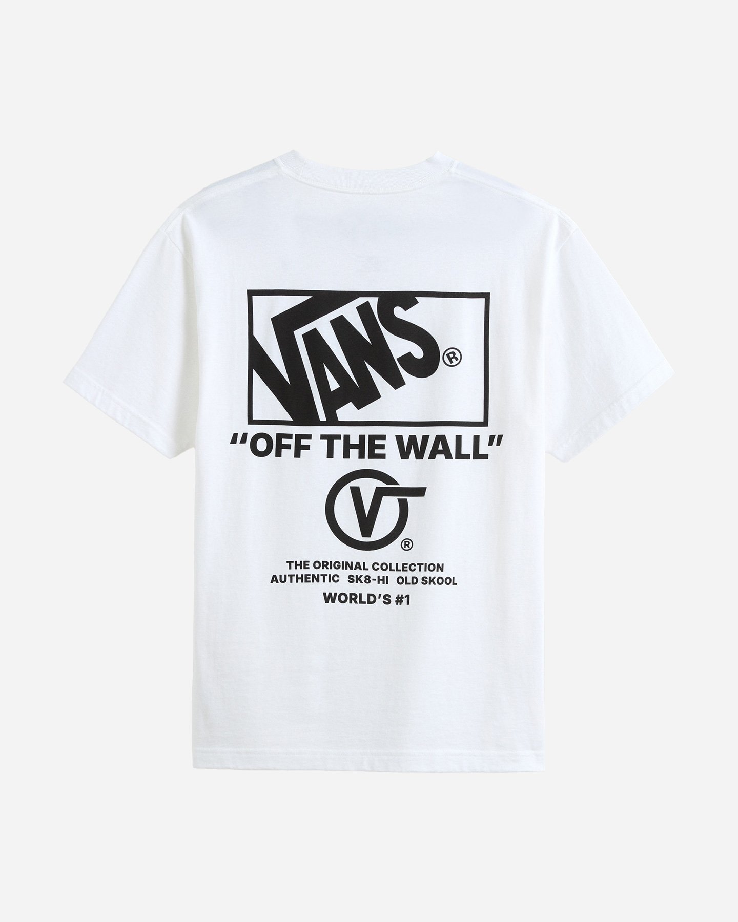 T-shirt VANS STACKED BACK LOGO M - Bianco - 1 | Cisalfa Sport