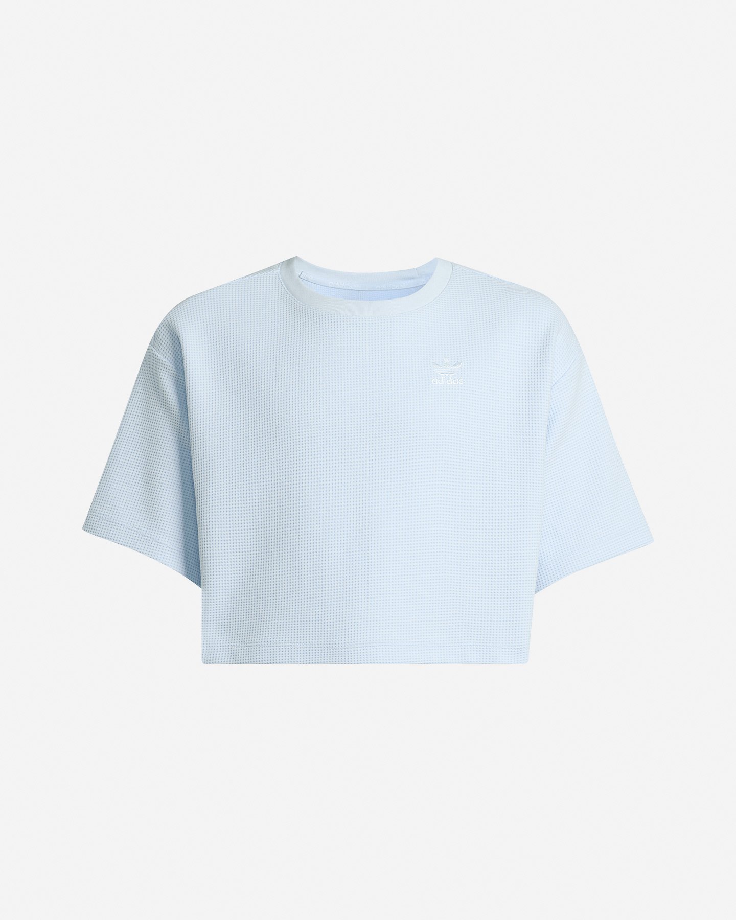T-shirt ADIDAS WAFFLE JR - Azzurro - 0 | Cisalfa Sport