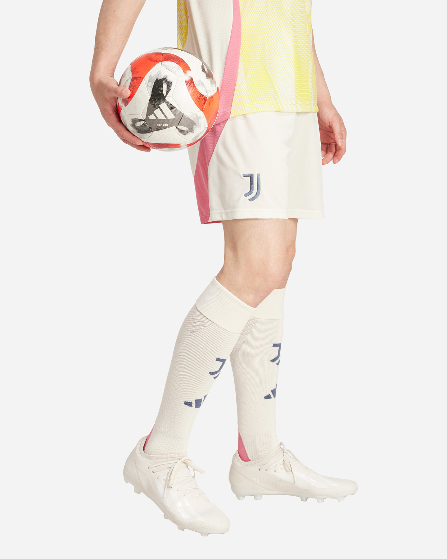 Pantaloncini calcio ufficiali ADIDAS JUVENTUS AWAY 24-25 M - Bianco - 2 | Cisalfa Sport