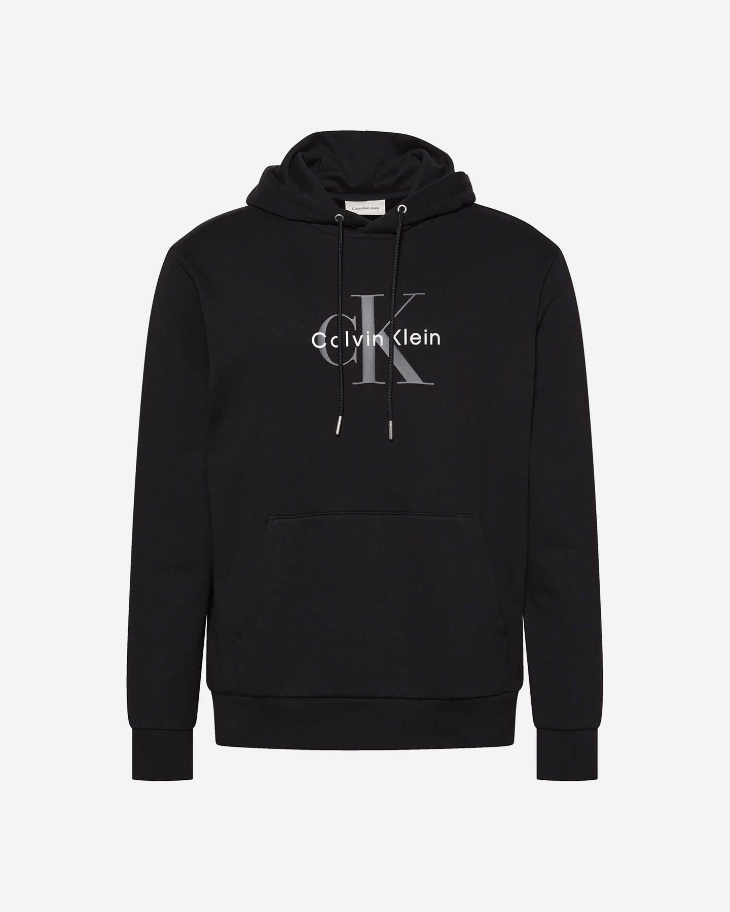 Felpa CALVIN KLEIN JEANS MONOLOGO M - Nero - 0 | Cisalfa Sport