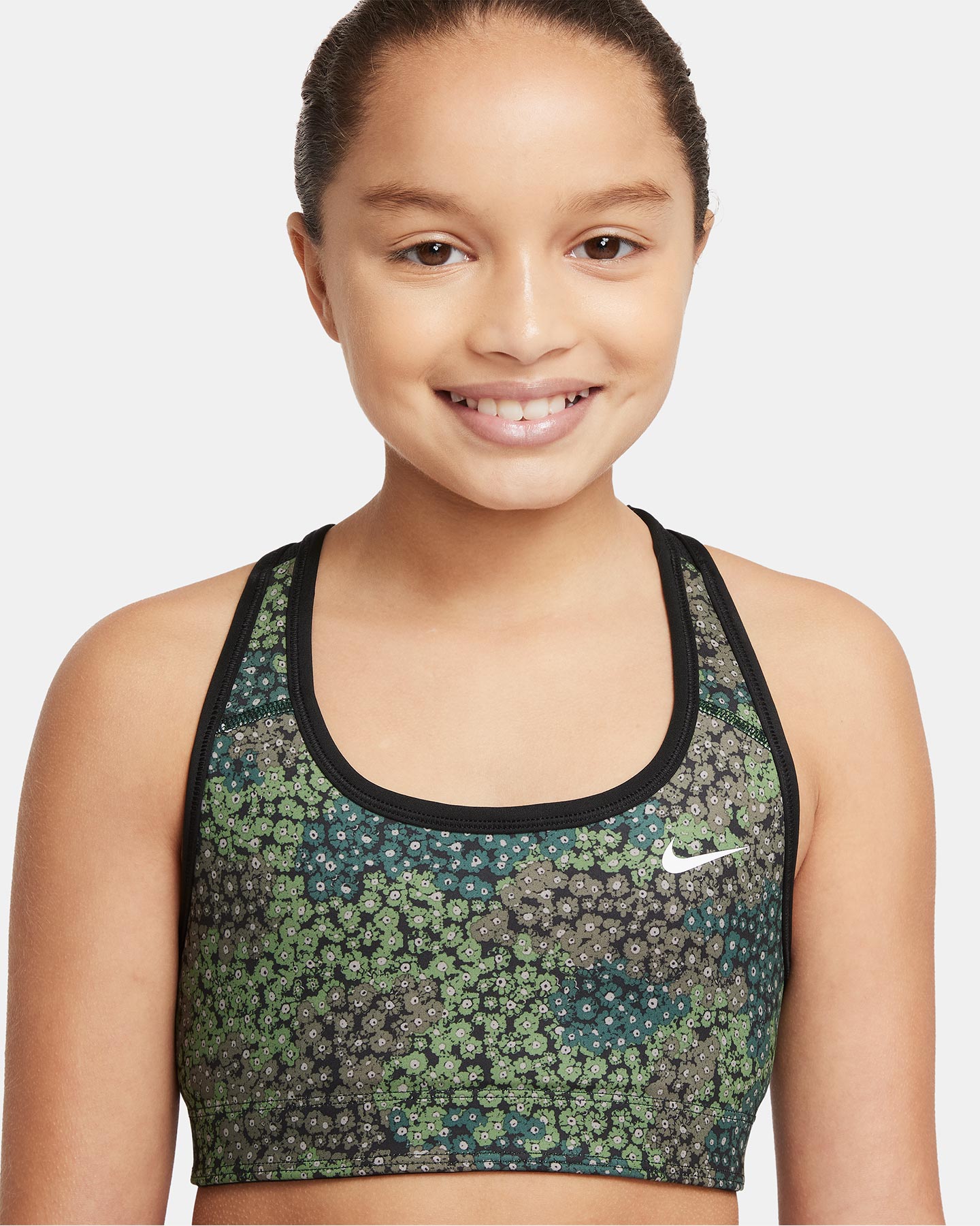 Canotta NIKE DRI FIT SWOOSH JR - Verde - 2 | Cisalfa Sport